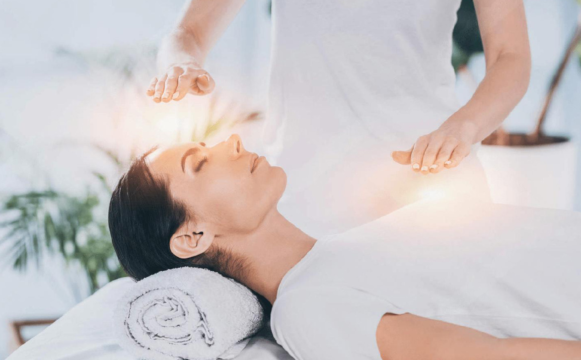 healing session. healer